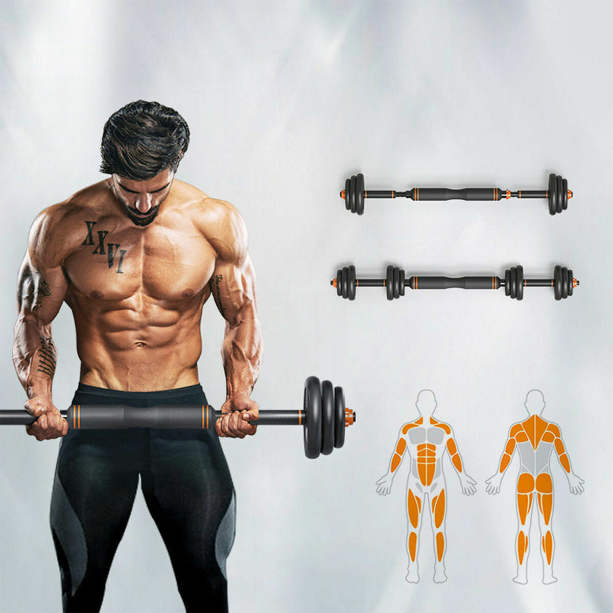 Sada kettlebellu a činky Xiaomi ORMANC20